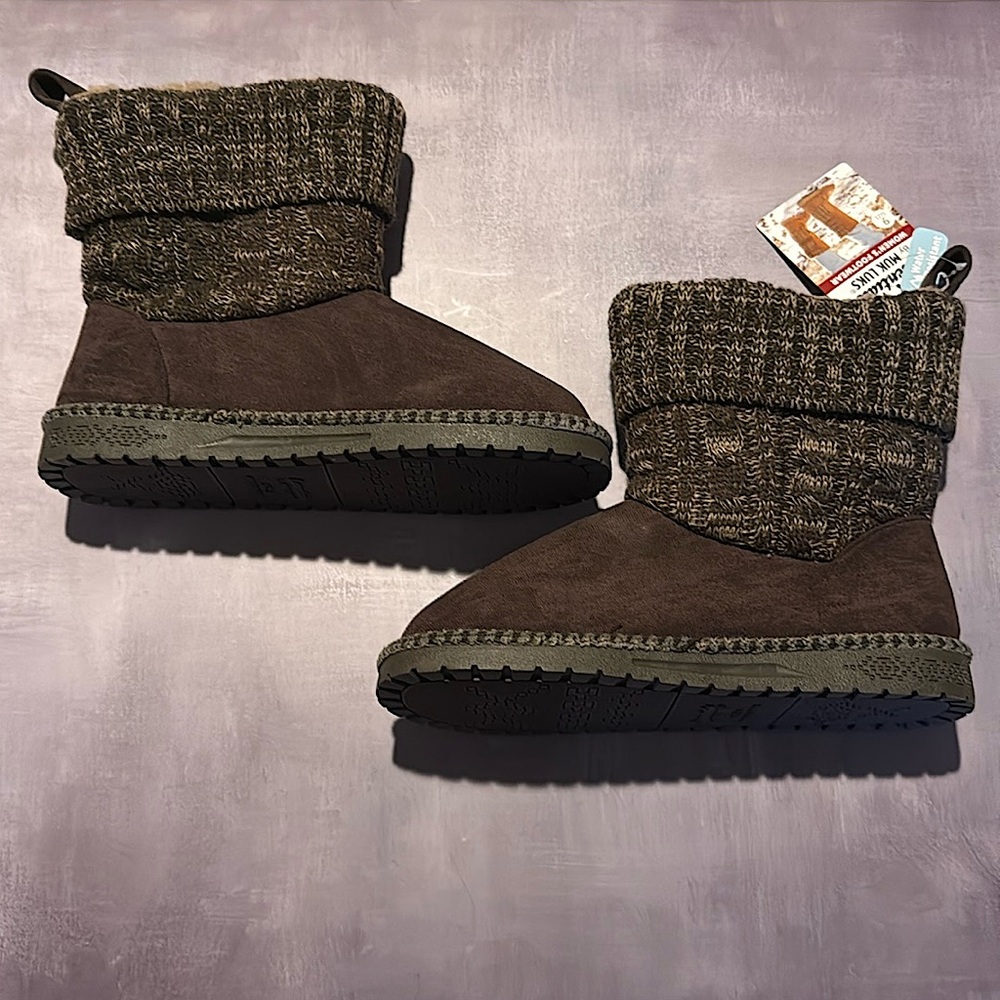 Muk Luks Fur Boots
